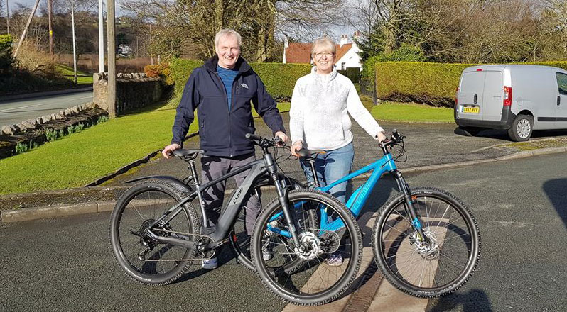 Cube eBikes Gift for 50th Birthday, Life on Wheels, Holywell