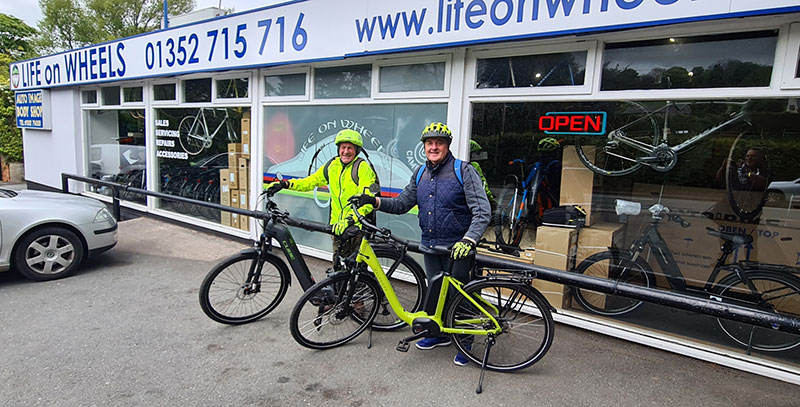 ebikes sales and service shop - Life on Wheels Holywell