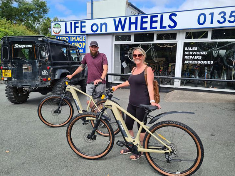 CUBE reaction - Life on Wheels Holywell